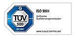 Zertifiziert nach DIN ISO 9001 (TÜV SÜD)