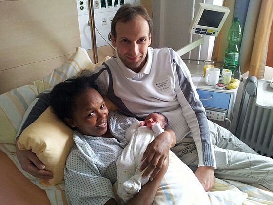 Eltern und Baby